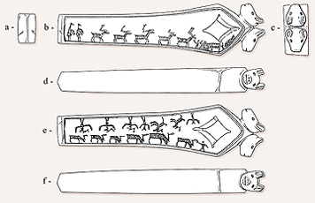 Illustration of the arrow-shaft straightener