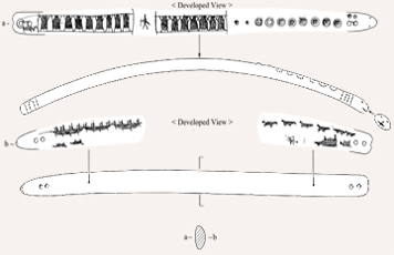 Illustration of the drill bow