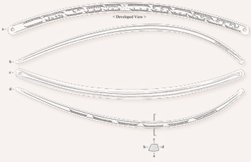 Illustration of the drill bow